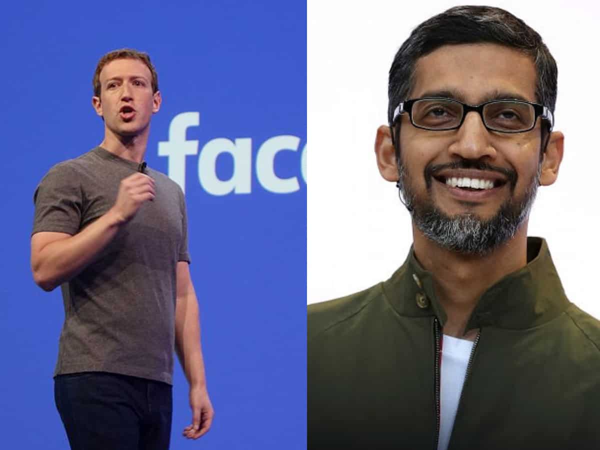 Zuckerberg, Pichai signed 'big deal' to carve up ad market: Report