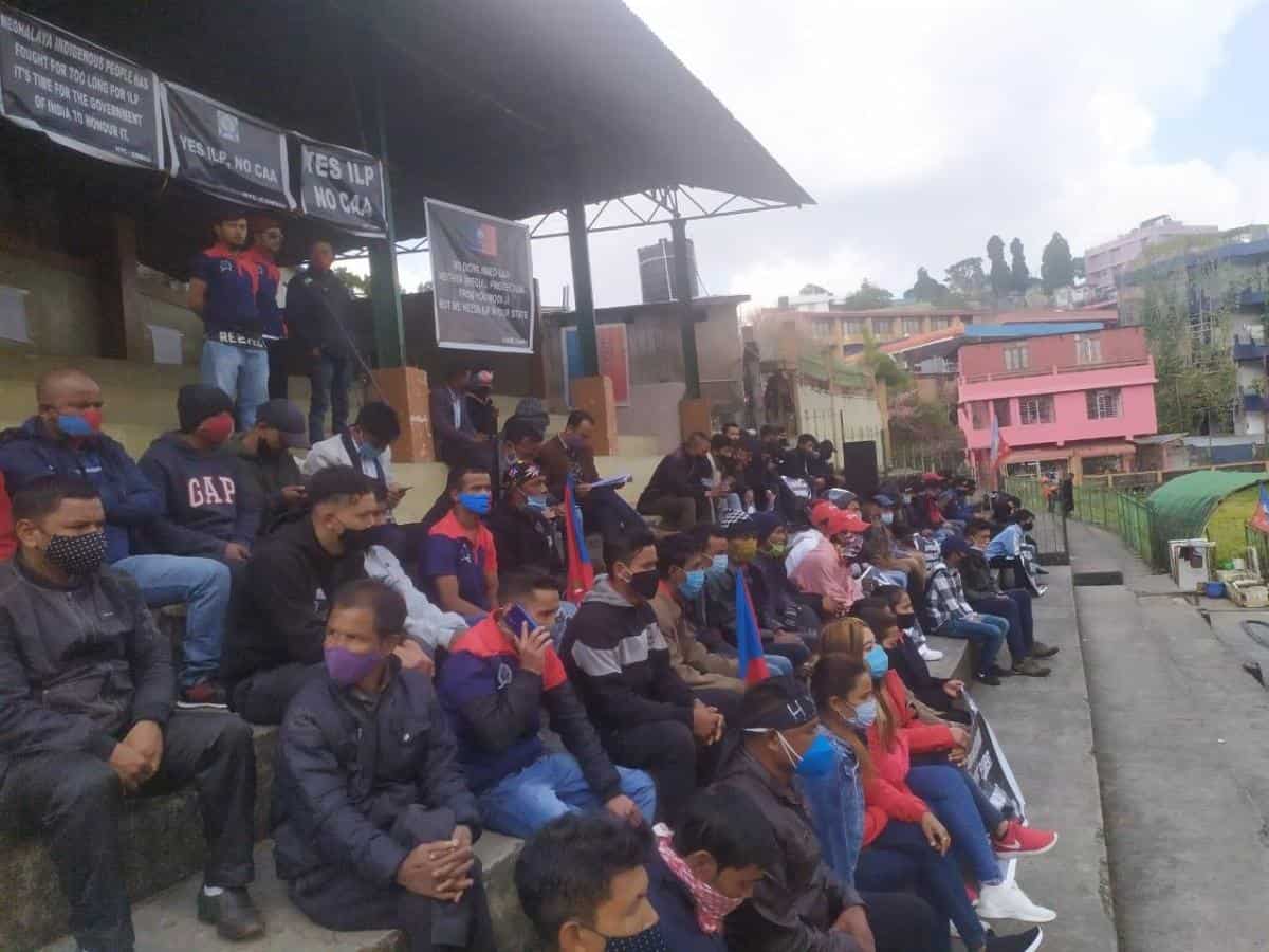 rally in Meghalaya
