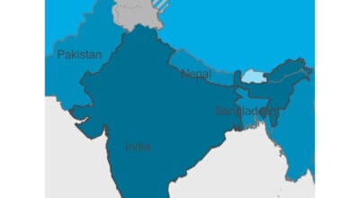 WHO shows J-K as part of Pak, China