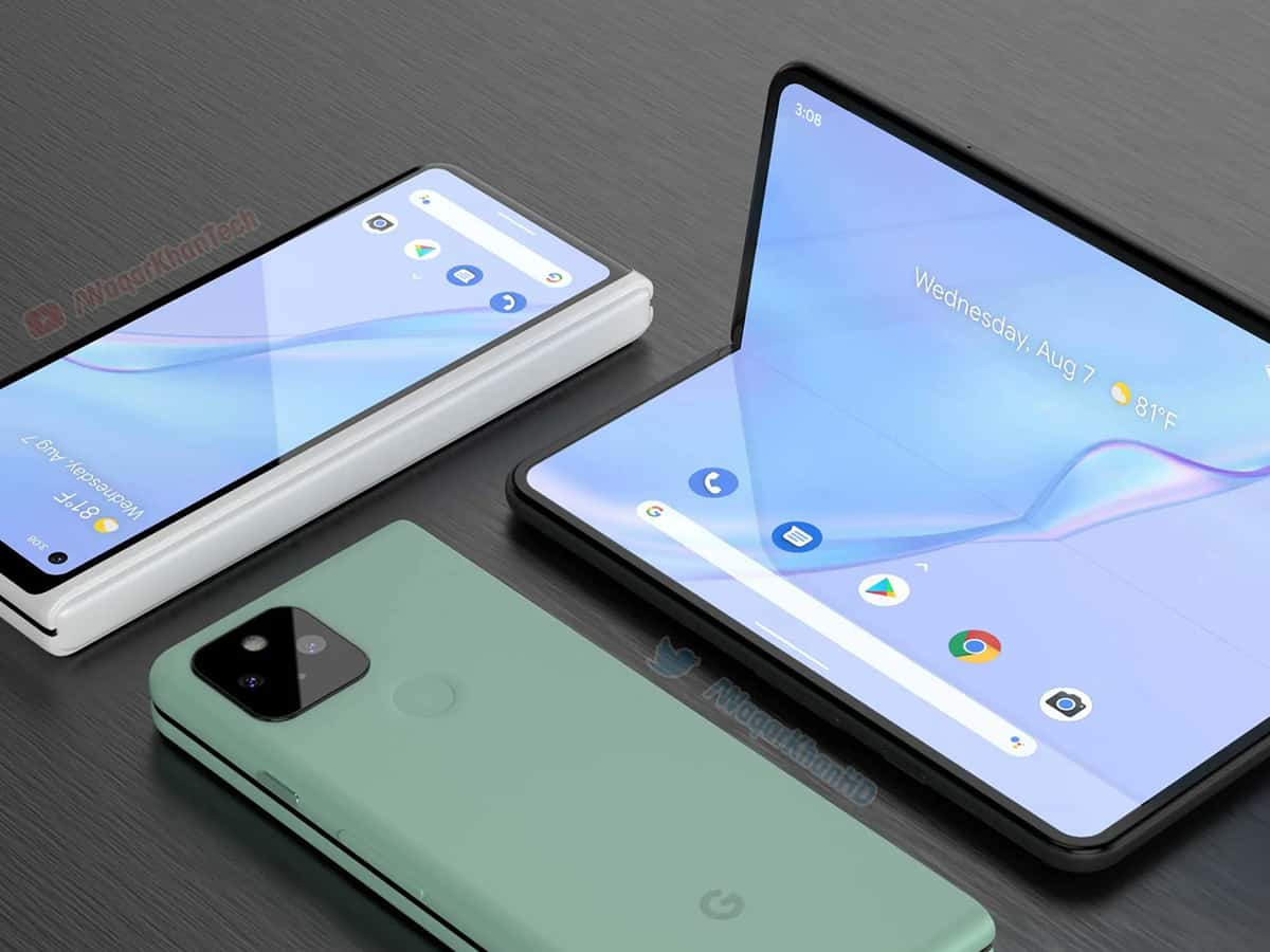 Pixel Fold smartphone design revealed in Android 12L Beta 2
