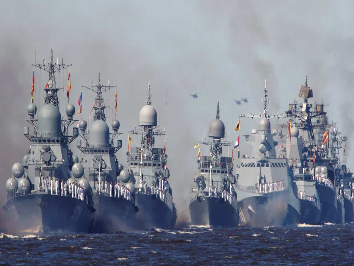 Russia announces sweeping naval drills amid Ukraine tensions