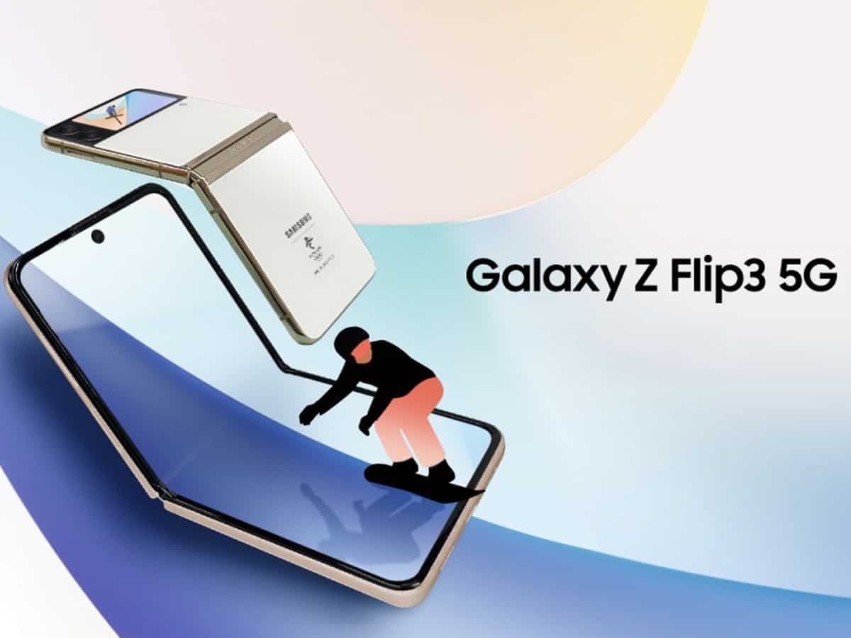 Samsung unveils Galaxy Z Flip3 Olympic games edition in China