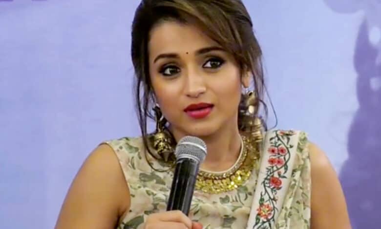 Actress Trisha tests positive for COVID-19