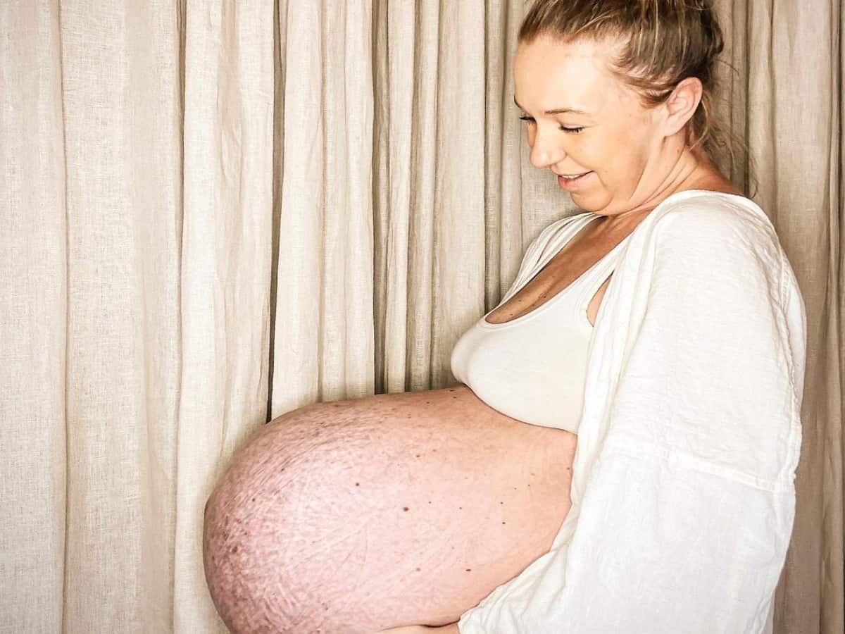 Viral: Pregnant woman's 'unique' baby bump takes internet by storm!