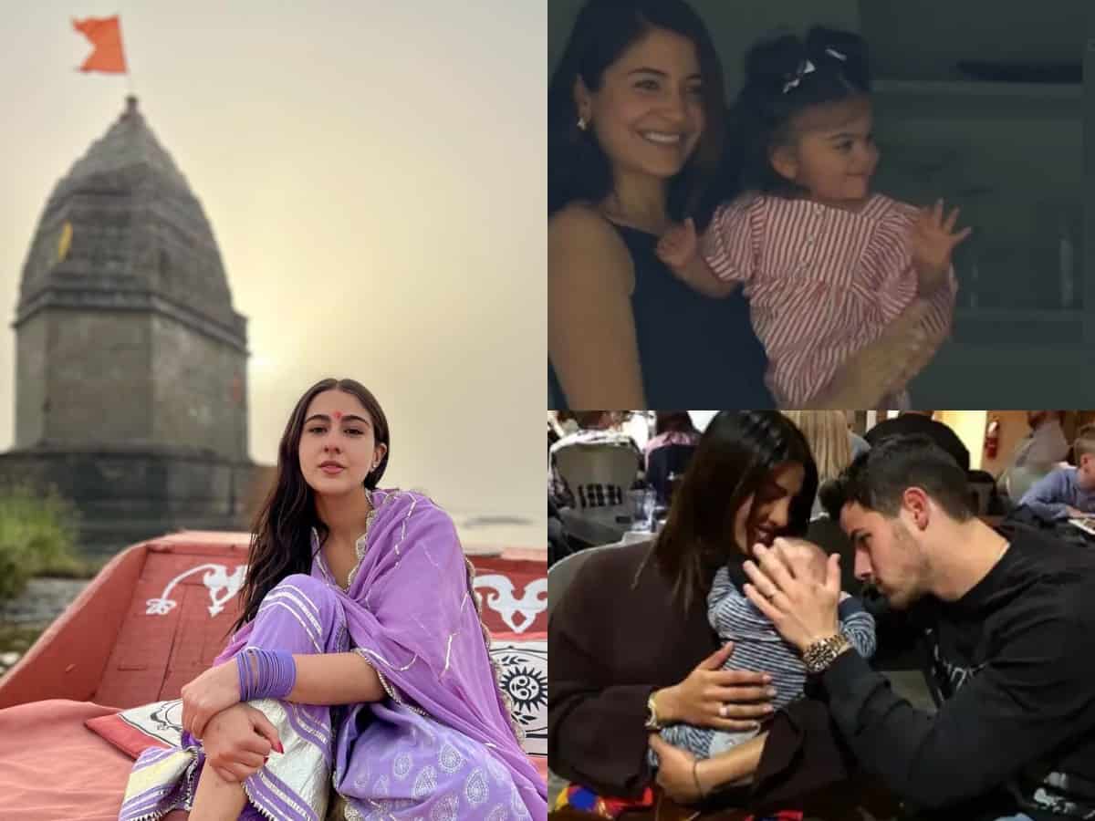 Trending pics: Priyanka-Nick with newborn, Anushka-Virat's daughter photos & more