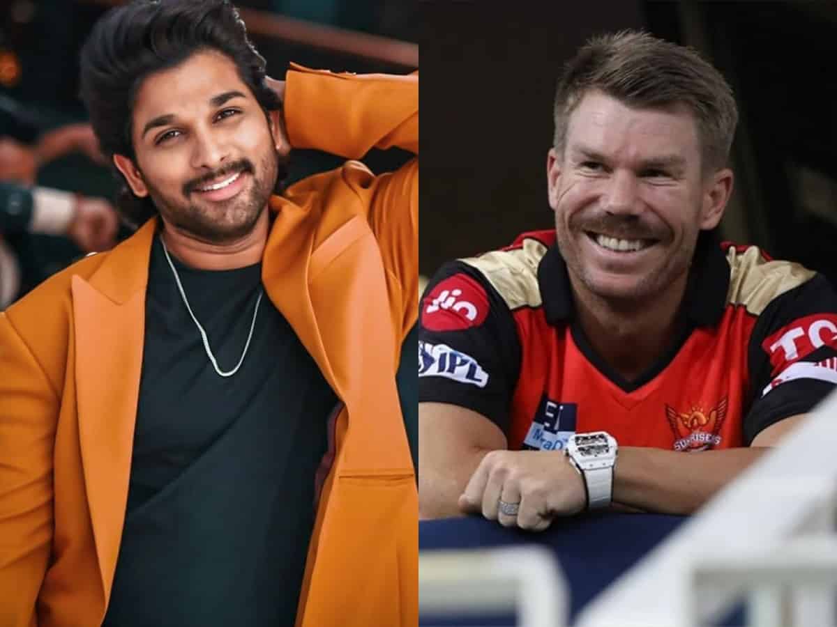 Long-time fan David Warner says Allu Arjun makes acting 'look so easy'