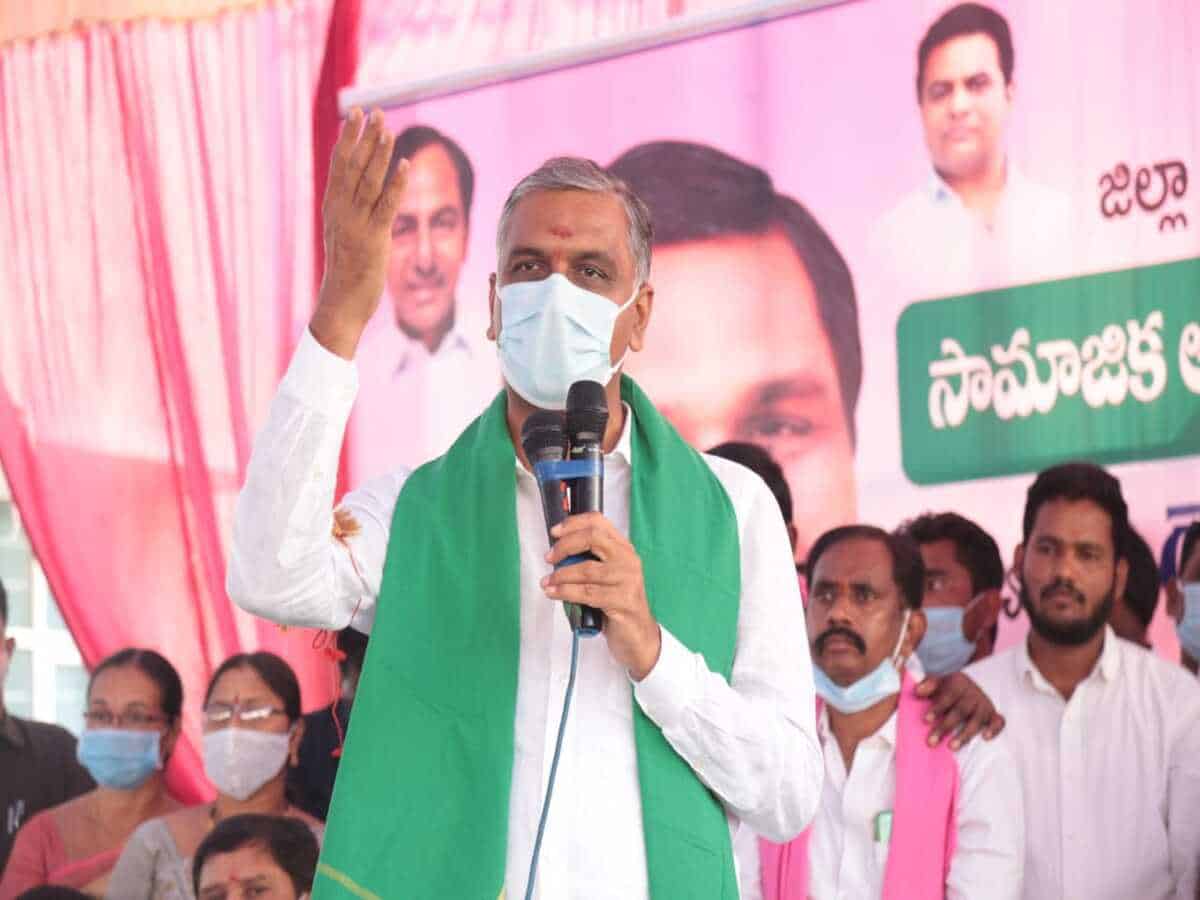 Telangana: Harish Rao asks health staff to adopt humane ways of service