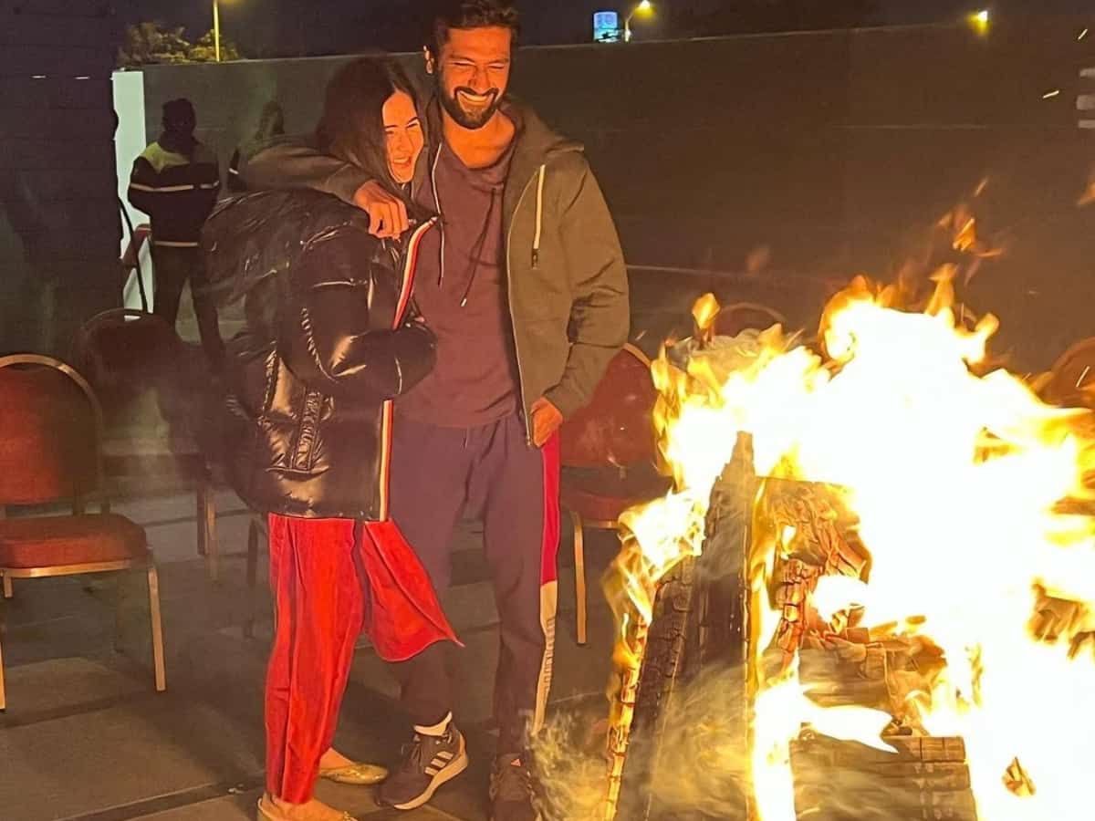 Trending: Katrina Kaif, Vicky Kaushal's Lohri celebrations