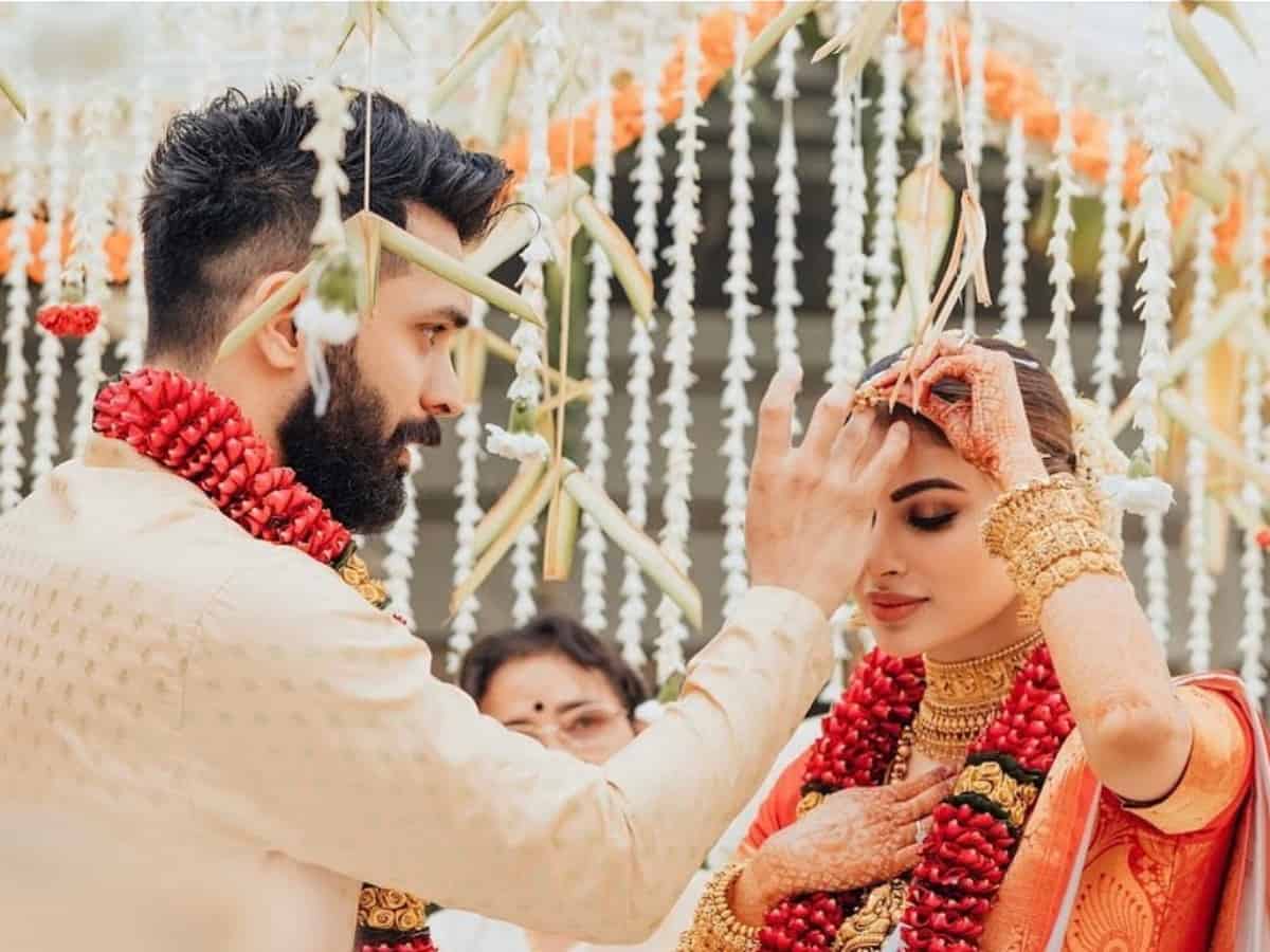I found him at last: Mouni Roy shares first post as a new bride