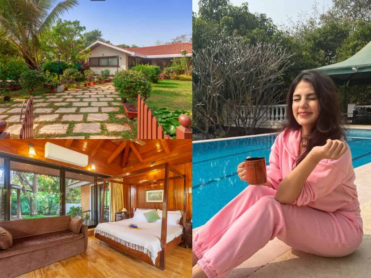 Walkthrough Rhea Chakraborty's lavish Alibaug vacation villa [Pics]