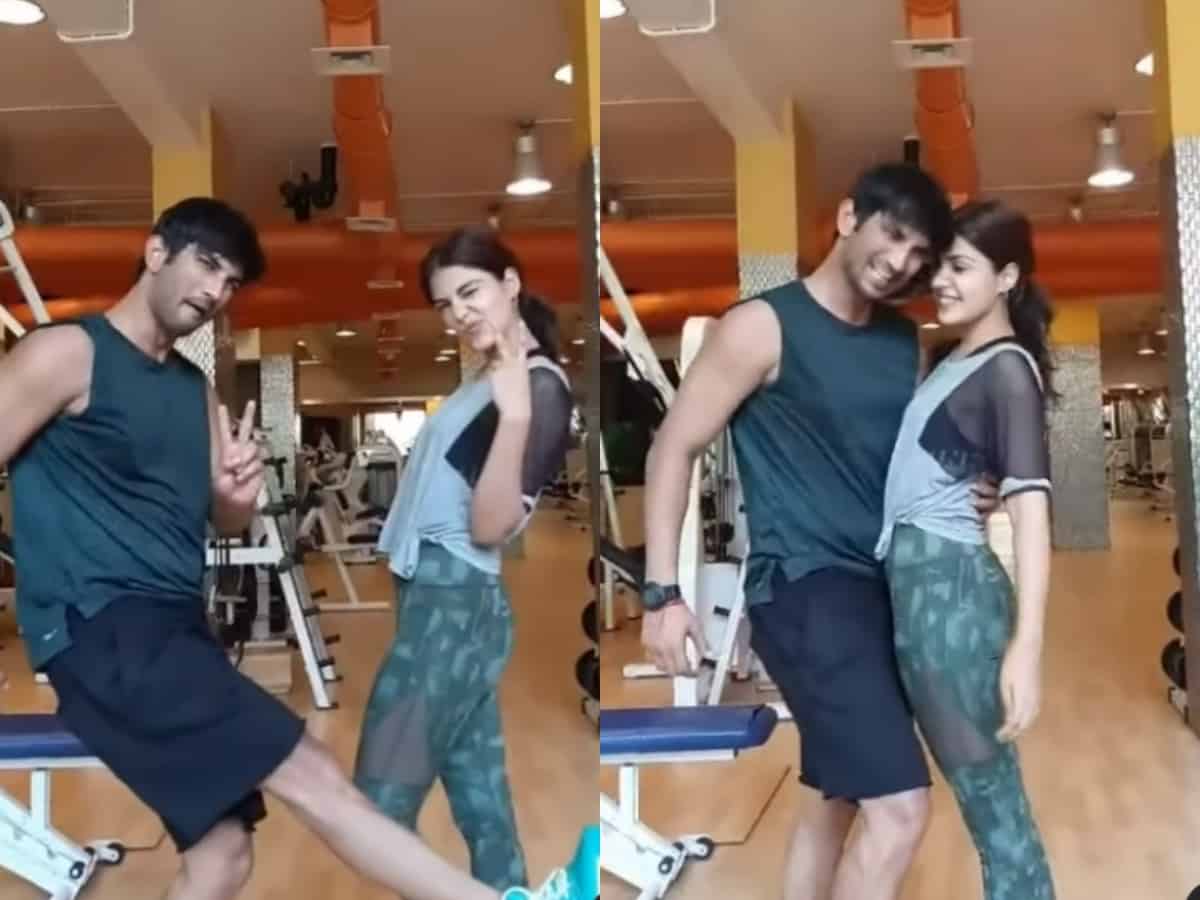 Trending: Rhea Chakraborty, Sushant Singh Rajput's unseen video