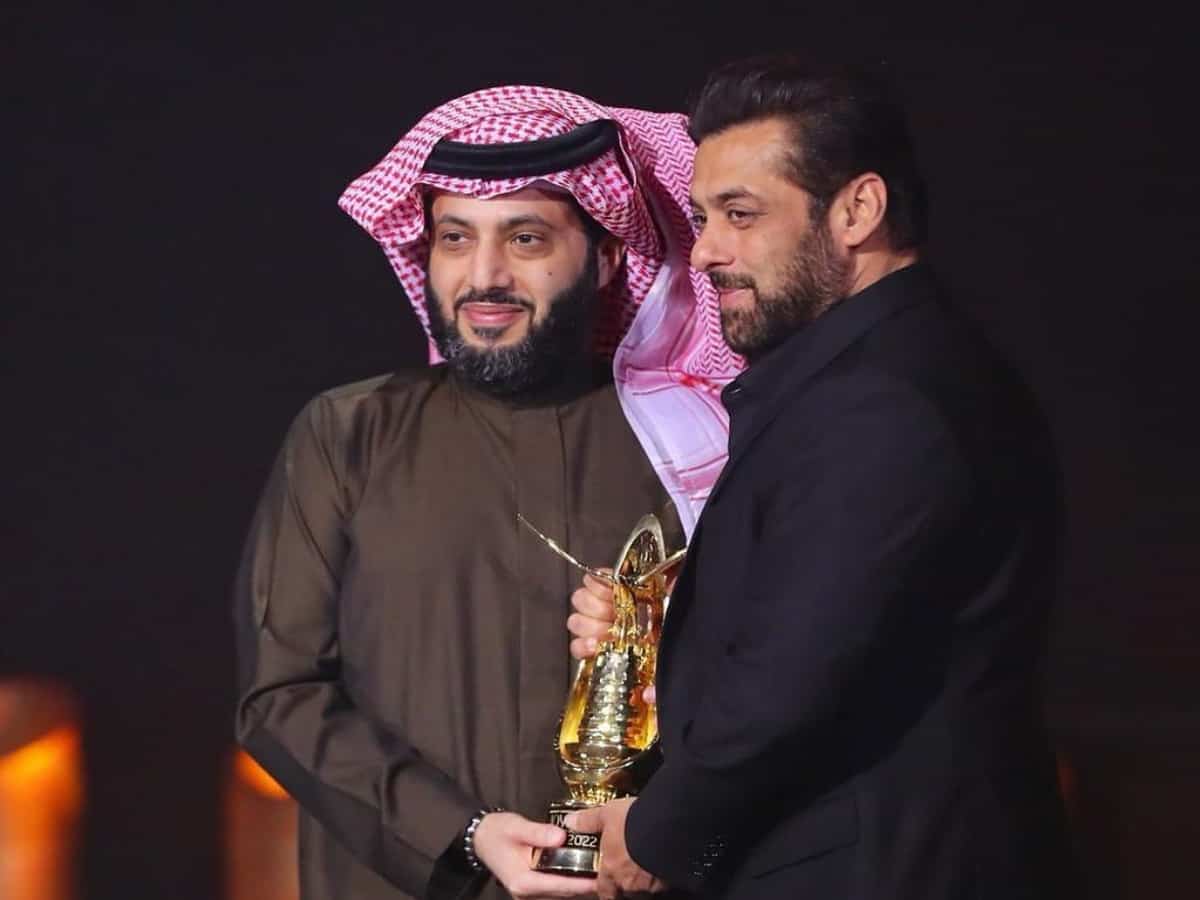 Salman Khan honoured at Joy Awards 2022 in Saudi Arabia
