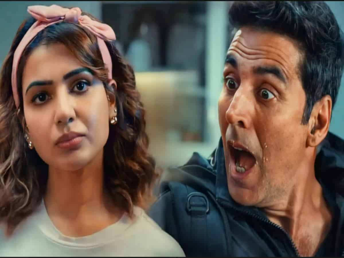 Akshay Kumar robs Samantha's home, latter calls police [Video]