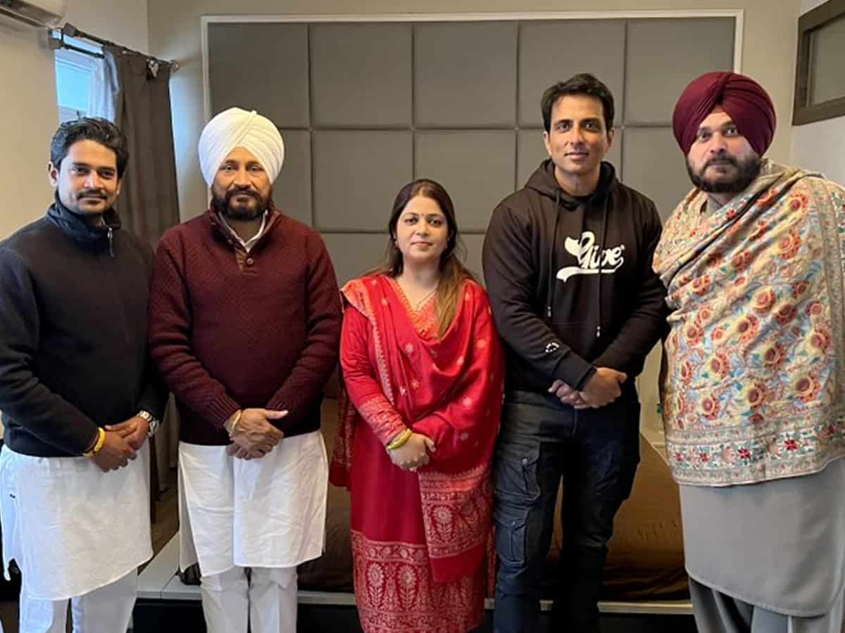 Actor Sonu Sood's sister joins Congress in Punjab