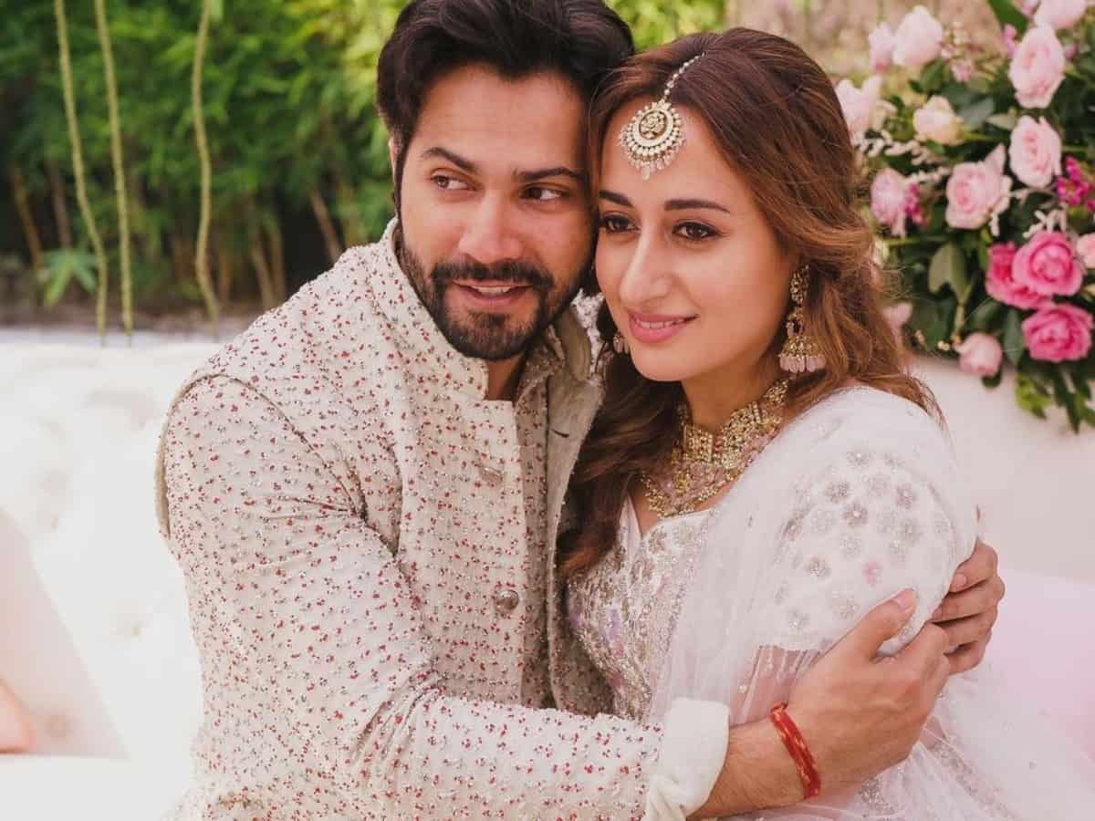 Varun treats fans with unseen wedding pics on 1st anniversary with Natasha