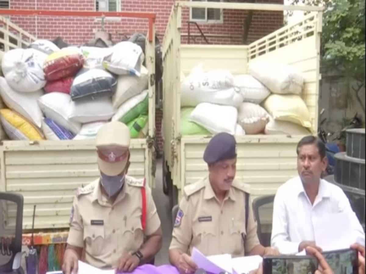 Hyderabad: 16 held for illegally transported PDS rice