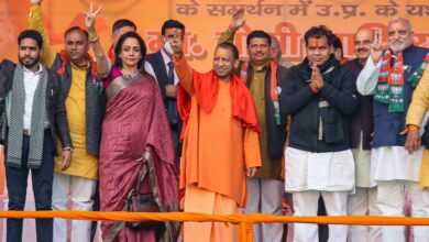 Uttar Pradesh Chief Minister Yogi Adityanath in Mathura