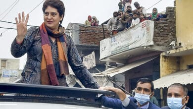 AICC General Secretary Priyanka Gandhi Vadra in Bulandshahr