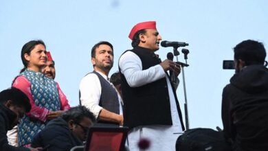 Samajwadi Party-Rashtriya Lok Dal joint rally in Agra