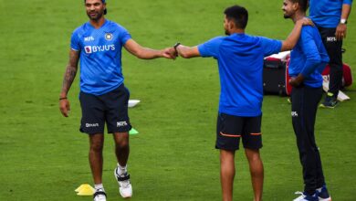 IND Vs WI: India team training Session