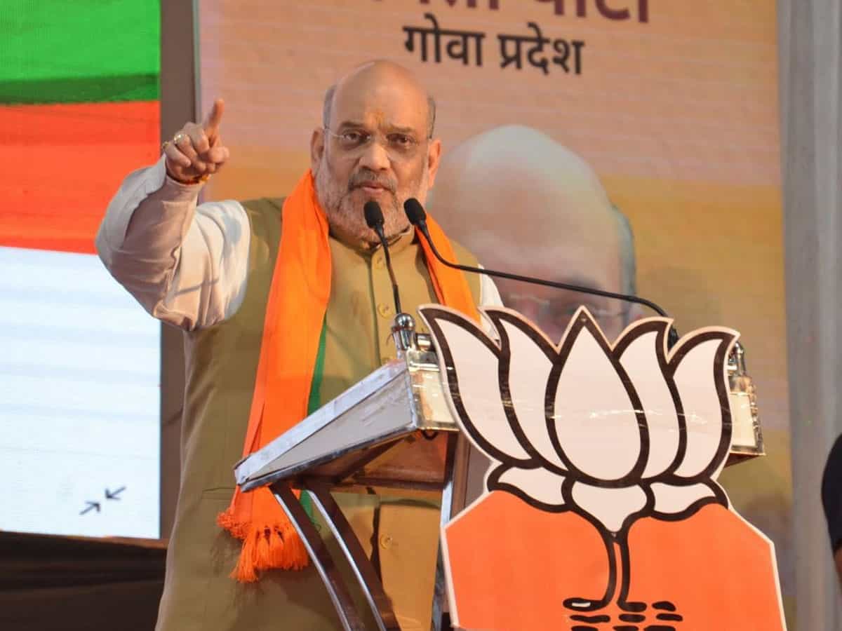 Your one vote can shape bright future of Uttar Pradesh: Amit Shah