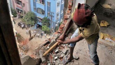 Hyderabad: 3 illegal buildings razed, 2 sealed
