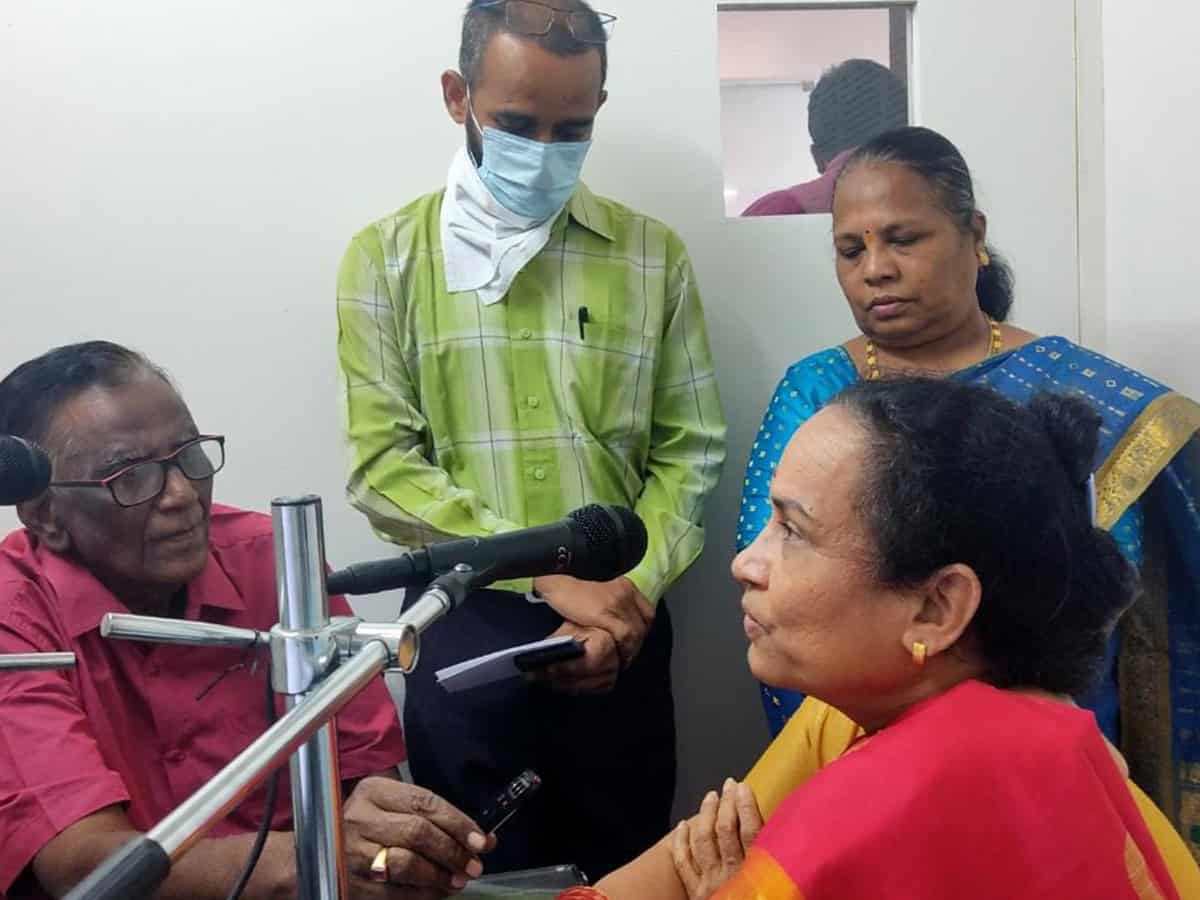 Hyderabad gets first podcast station run by senior citizens