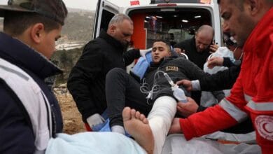 82 Palestinians injured in confrontation with Israeli forces