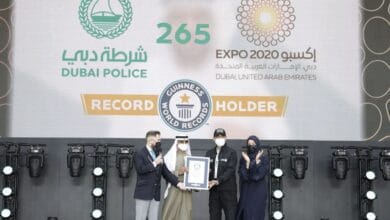 Dubai police enters 'Guinness World Record' for largest online video chain