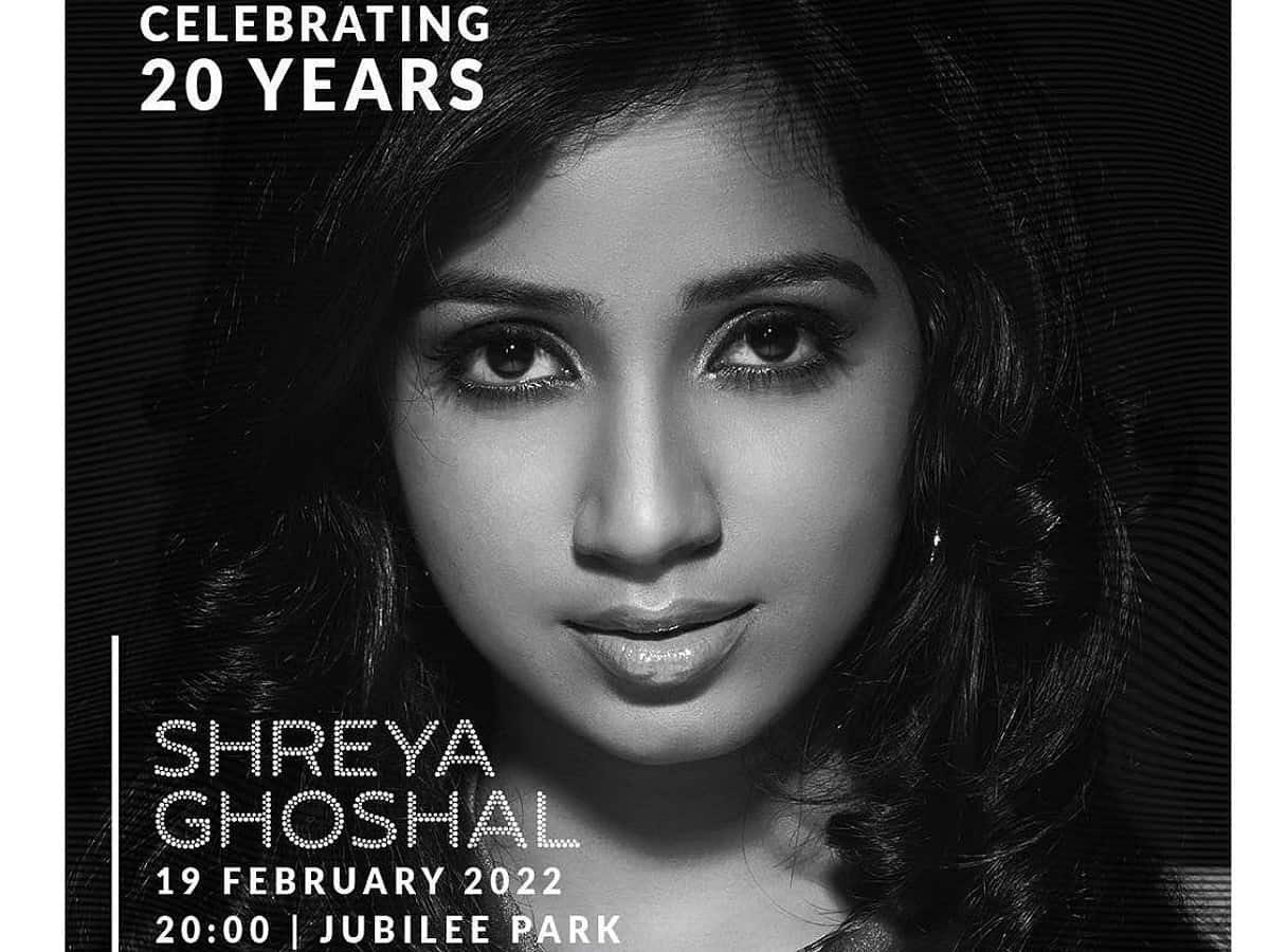 Shreya Goshal set to perform at Expo 2020 Dubai