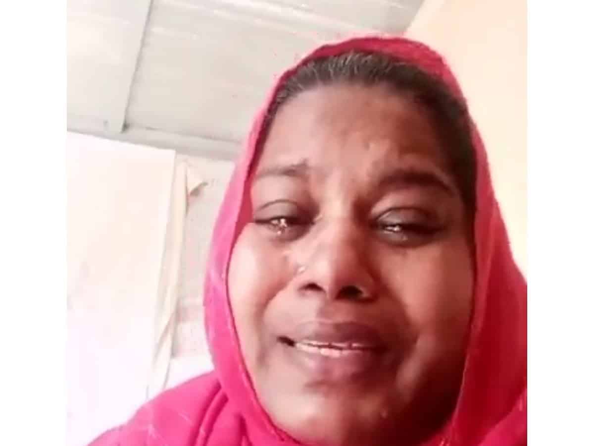 Watch: 39-year-old Hyderabad woman stranded in Kuwait; family seek govt help