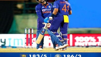 2nd T20I: Shreyas, Jadeja lead India to 7-wicket win over Sri Lanka