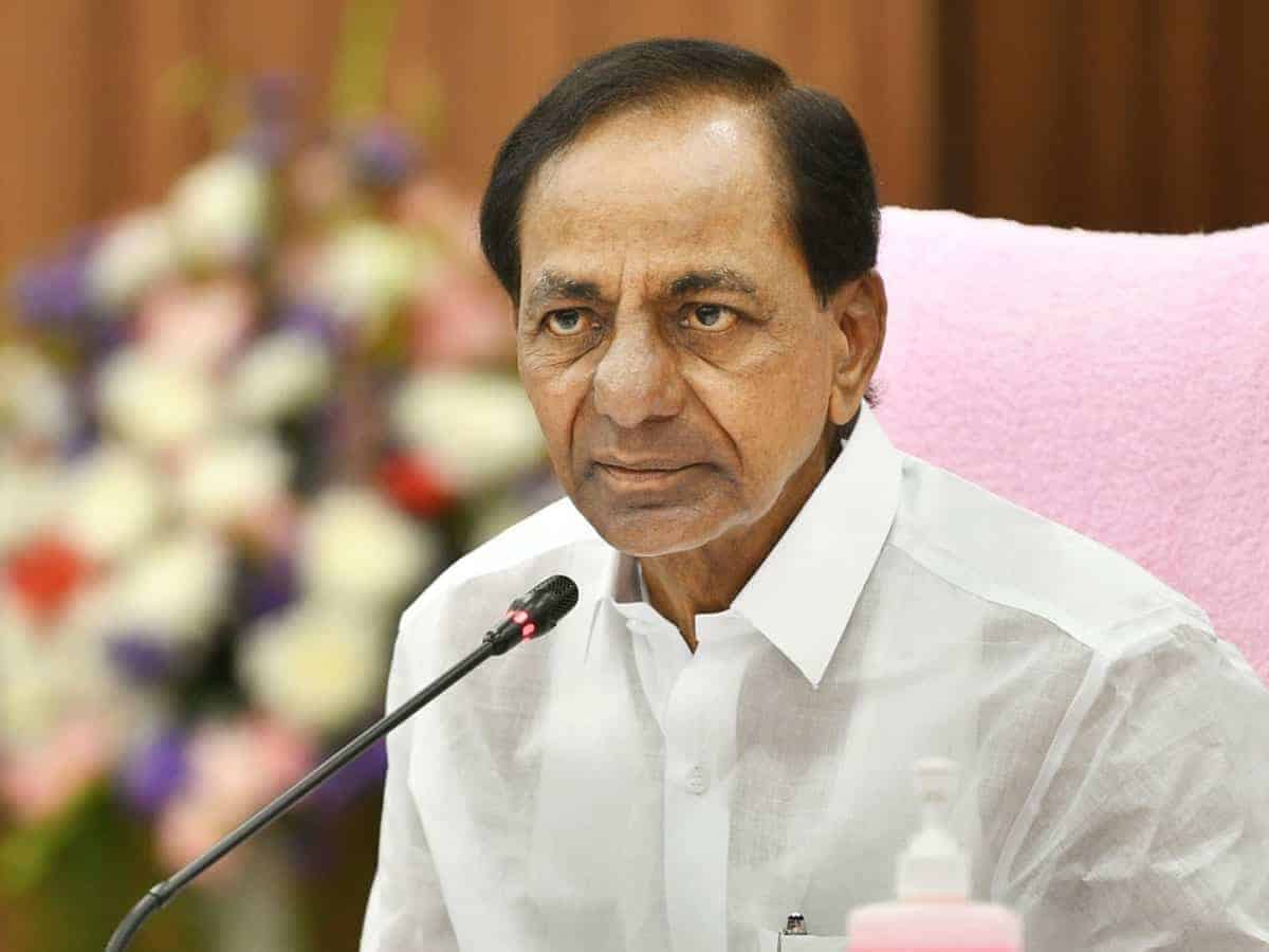 Conspiracies to create unrest in India, says KCR