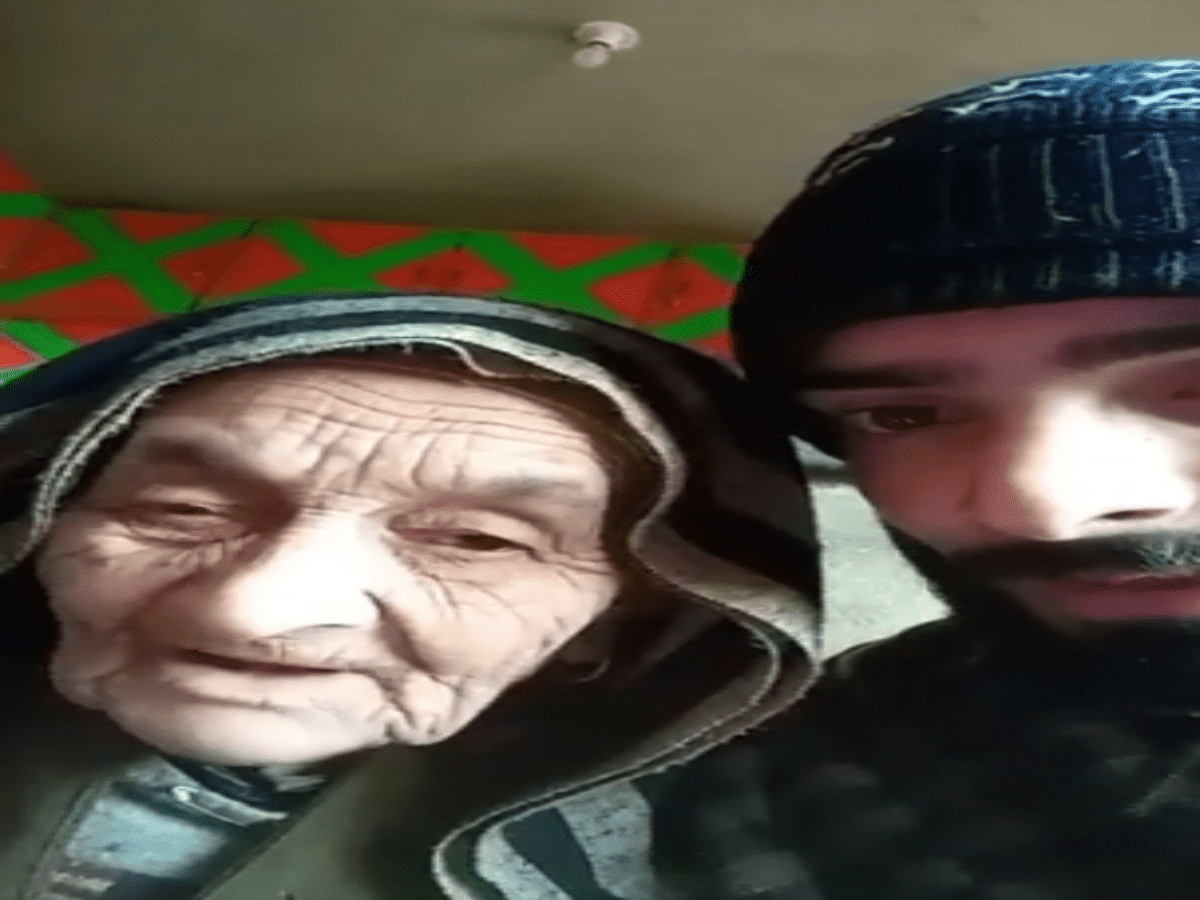 Watch: Elderly Kashmiri woman's English takes social media by storm