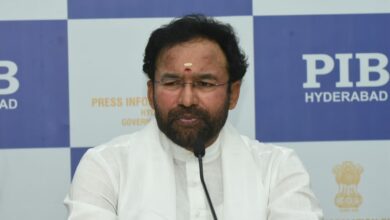 G Kishan Reddy unveils poster of 'Khelo Telangana- Jeeto Telangana'