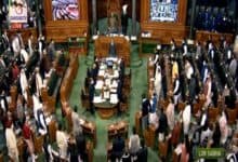 Oppn divided while protesting on lack of discussion on LAC clash in LS
