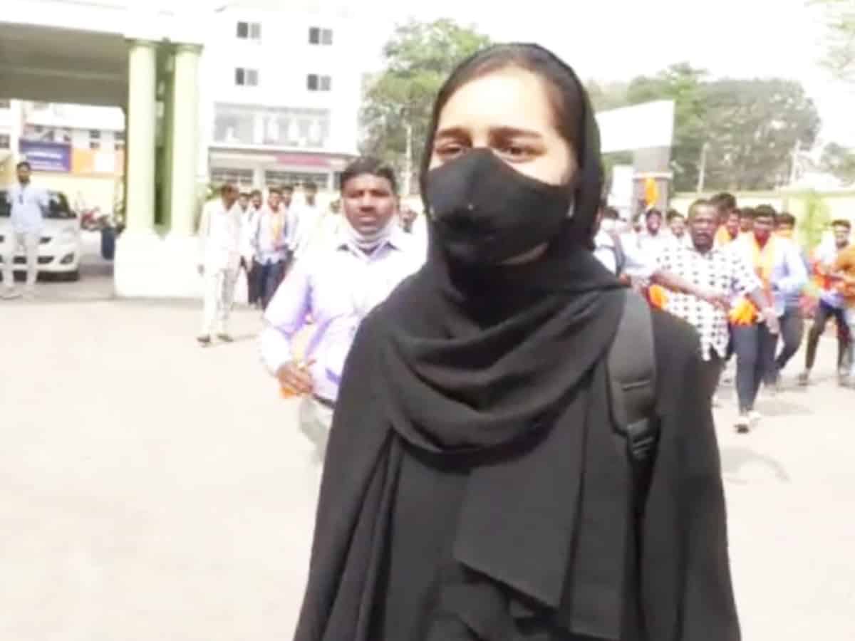 Hijab row: Will abide by court order, says student who shouted 'Allah-hu-Akbar'