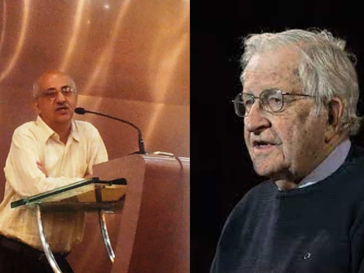 Harsh Mander, Noam Chomsky