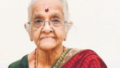 94-year-old Kamakshi Subramanian