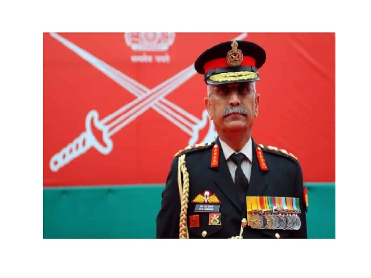 Indian Army chief General Manoj Mukund Naravane