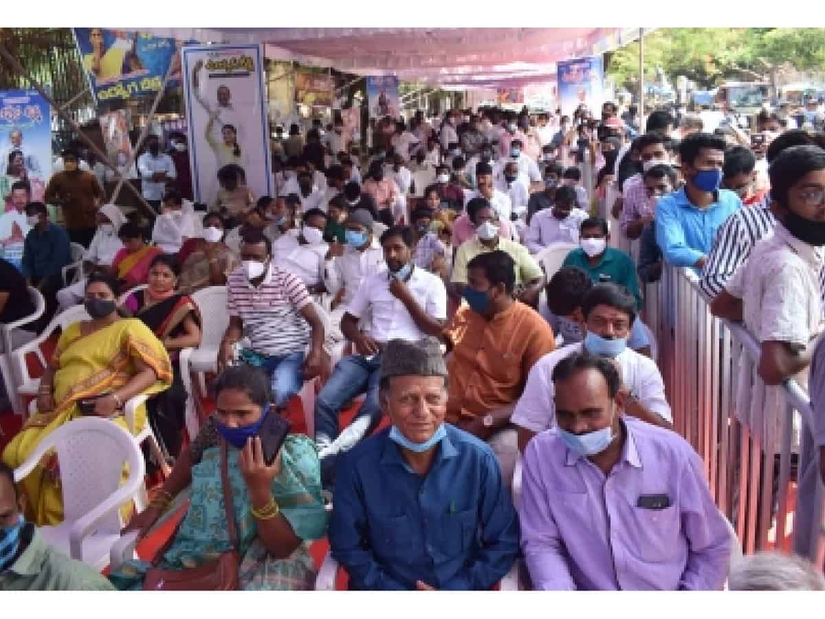 The government employees in Andhra Pradesh