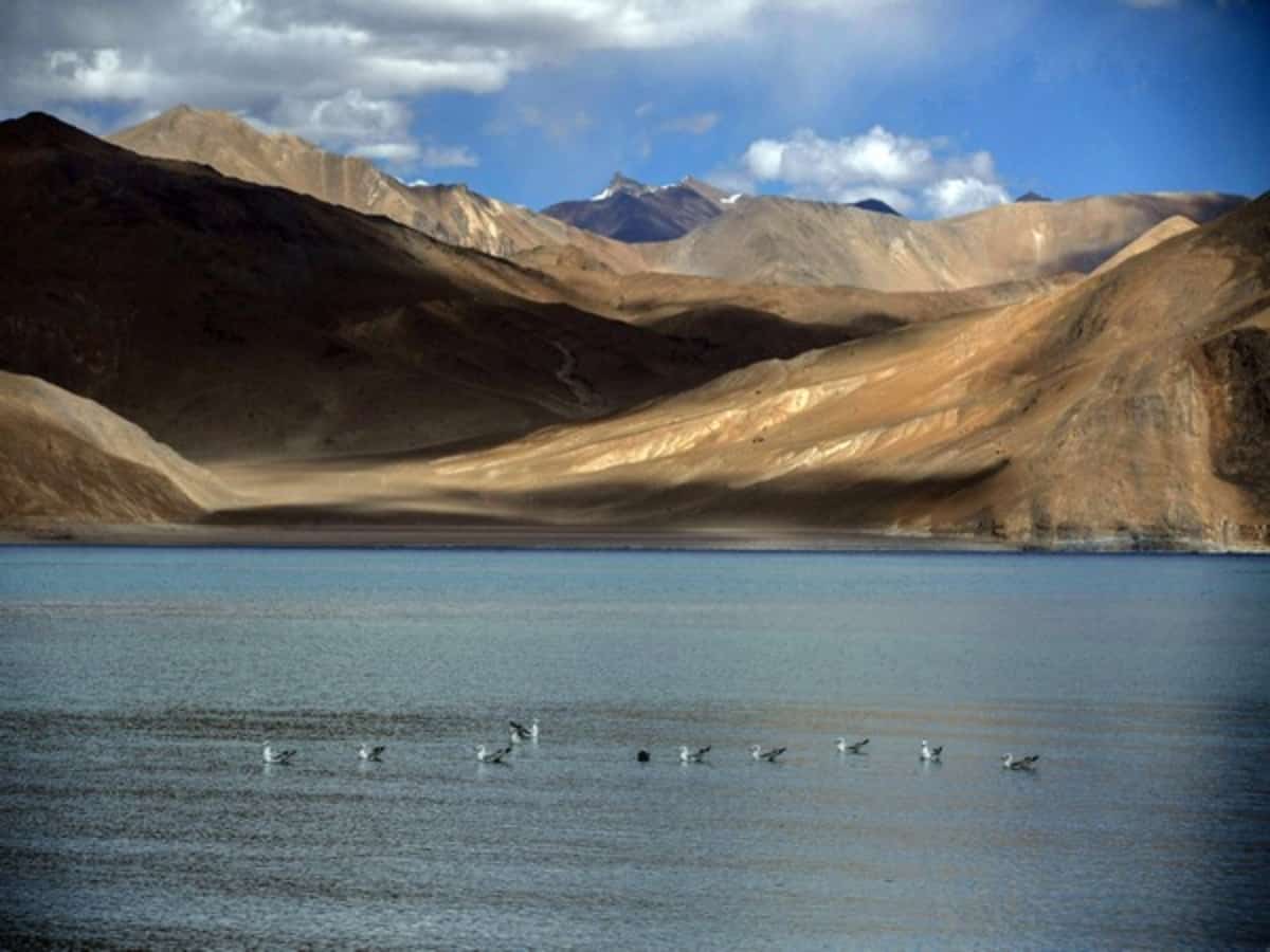 Chinese bridge on Pangong Lake being built in area occupied illegally: Govt in LS