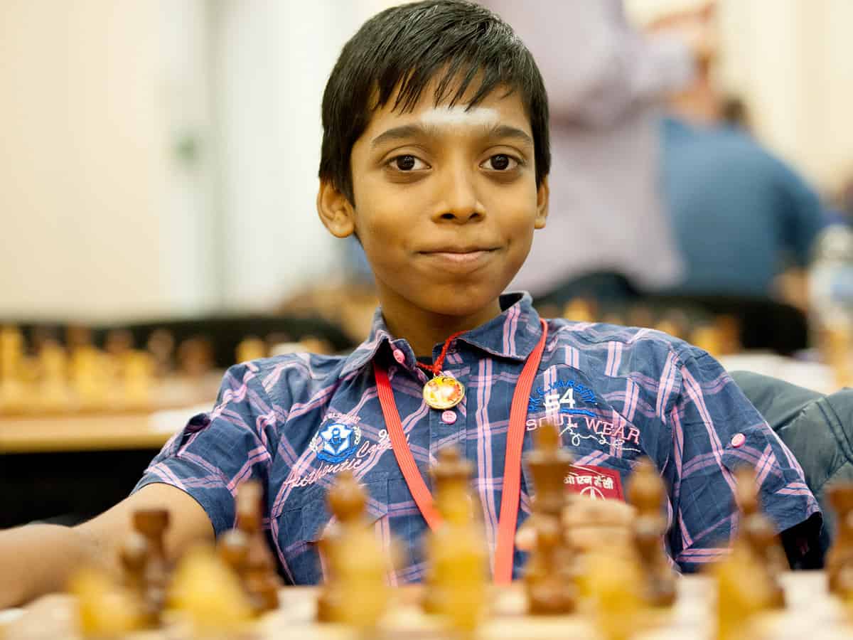 Indian teen Praggnanandhaa beats No.1 Carlsen in online chess tournament