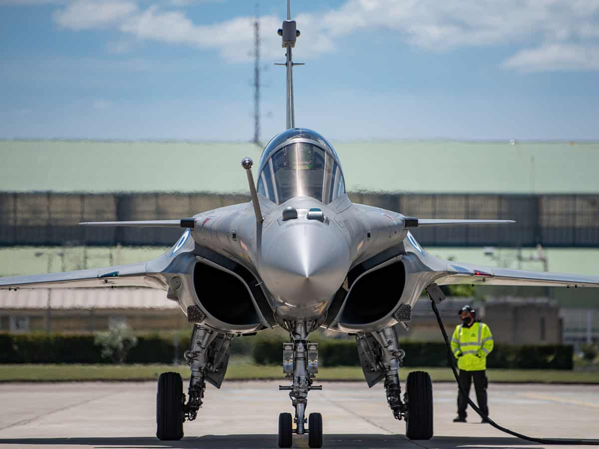 Three more Rafale fighter aircraft arrived in India