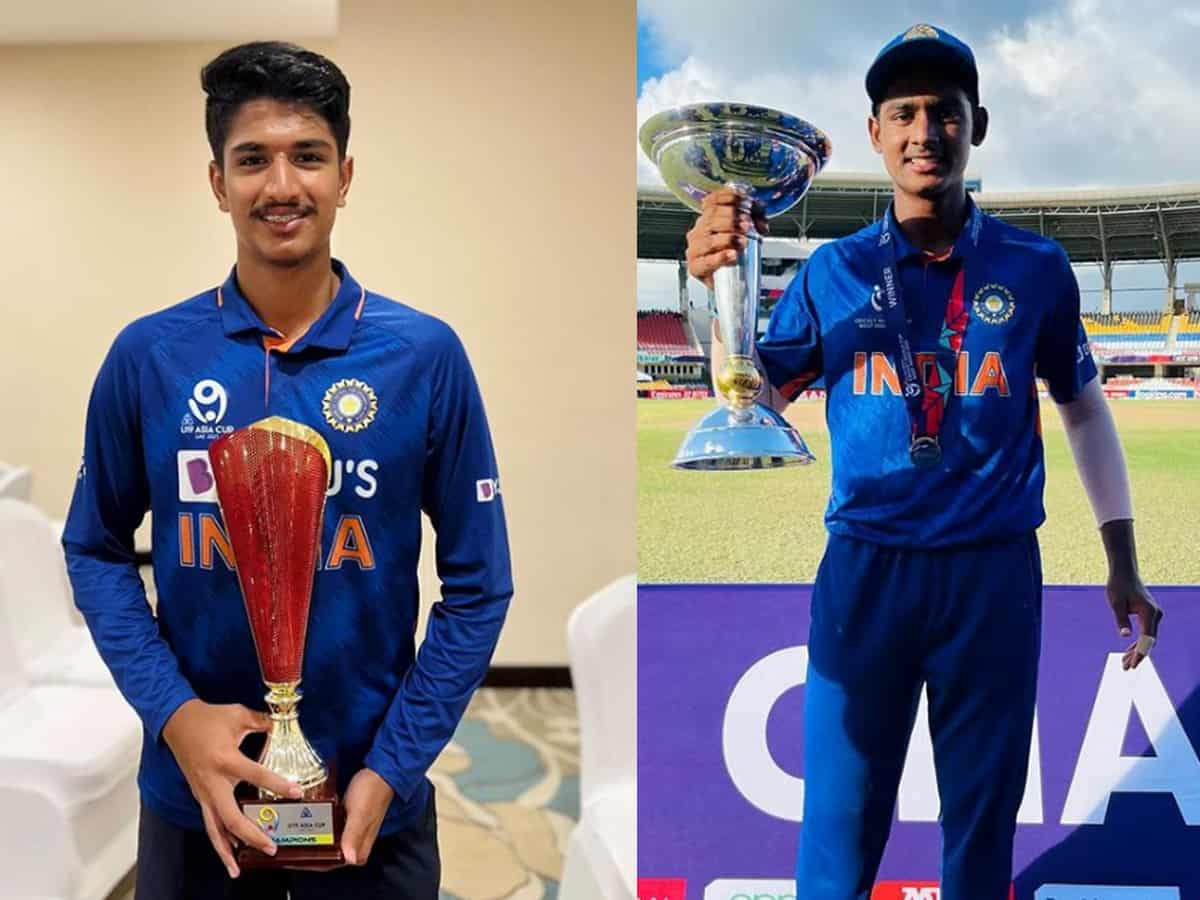 Teenage heroes Rasheed and Rishith who led under 19 championship have a bright future