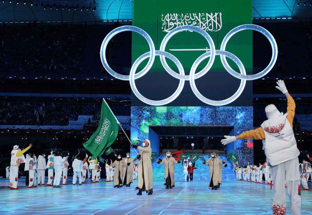 Saudi Arabia for the first time compete in Winter Olympic 2022