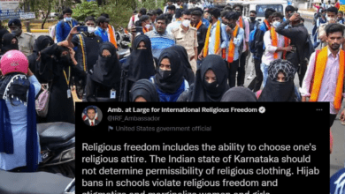 Hijab row: United States criticizes Hijab ban in Karnataka