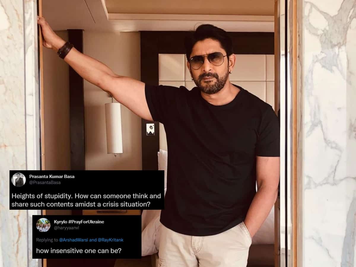 Arshad Warsi gets trolled for his funny meme on Russia-Ukraine war