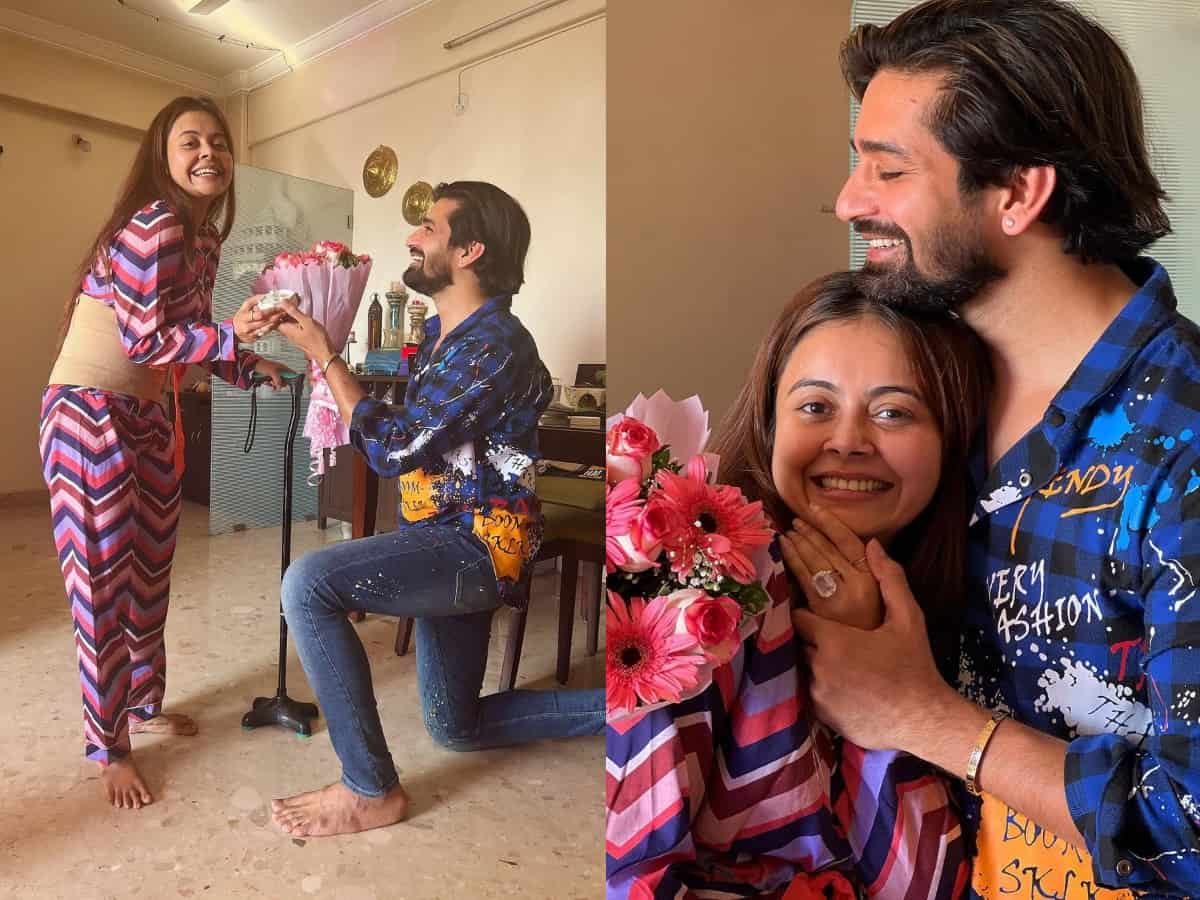 Devoleena Bhattacharjee, Vishal Singh get engaged, but...