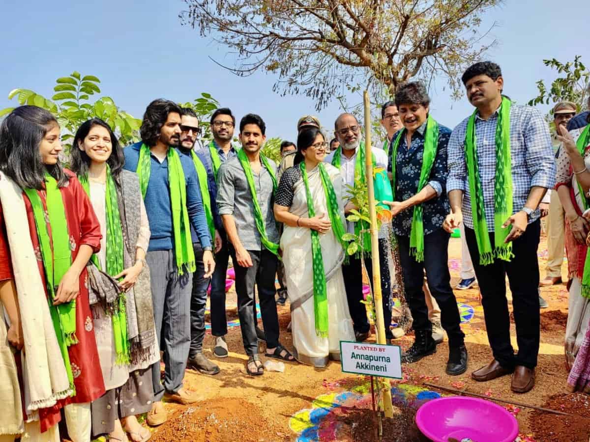 Nagarjuna adopts 1,080 acres of forest land near Hyderabad